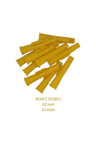 Roket Dübeli 10mm 20 Adet