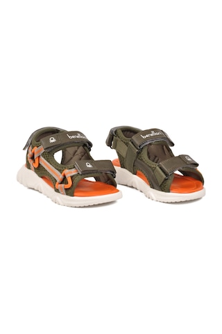 United Colors Of Benetton Haki Cırtlı Erkek Çocuk Spor Sandalet Bn-1276 P