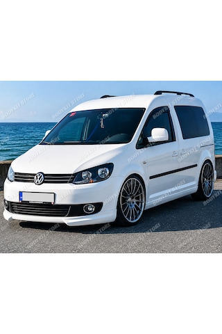 Caddy Ön Tampon Eki Vw Caddy 2010-2015 Uyumlu Ön Ek Karlık - Boyasız - Fiberglass - Açıklamayı Okuyun