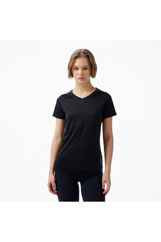 Energetics Natalja Ss Kadın Siyah Koşu T-shirt 417784 SIYAH