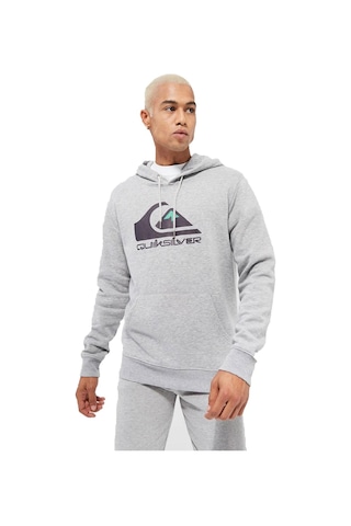 Quiksilver Big Logo Erkek Gri Sweatshirt