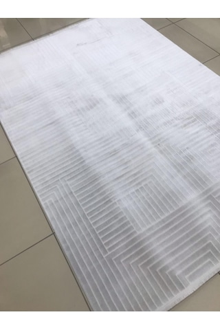 Merinos Halı Vega 74103 061 Serisi Akrilik Salon Oturma Yatak Odası Halısı Gri