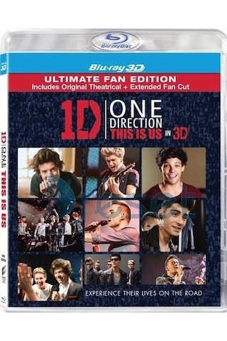 One Direction: This Is Us 3d Blu Ray Sinema Versiyonu