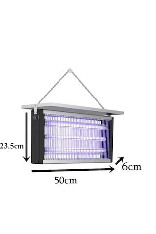 15 Watt Solar Güneş Panelli 3 Ampullü Ultraviyole Sinek Öldürücü %100 Enerji Tasarruflu Cız