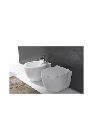 İsvea Soluzione Klozetler İçin Yavaş Kap. Klozet Kapağı 40d40200ı