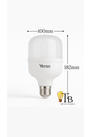Venso E27 Led Torch Ampul 30w 3300lm 6500k Beyaz Işık 1