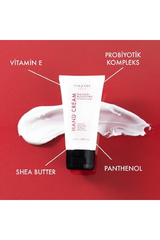 Nemlendirici El Kremi, Prebiyotik Destekli, 50 Ml Aloe Vera