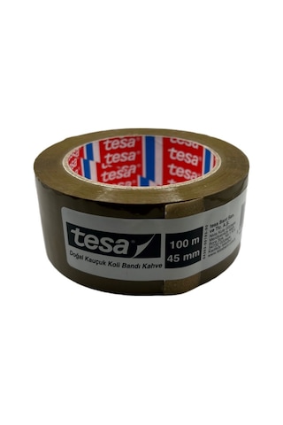 Tesa 4263 Kahverengi Doğal Kauçuk Koli Bandı 45 Mm X 100 Metre