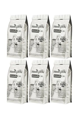 Nurdem Hediyelik Çay 500 Gr X 6 Adet Kilitli Ambalajlı