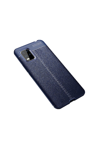 Xiaomi Mi 10 Lite Kılıf Zore Niss Silikon Kapak Lacivert