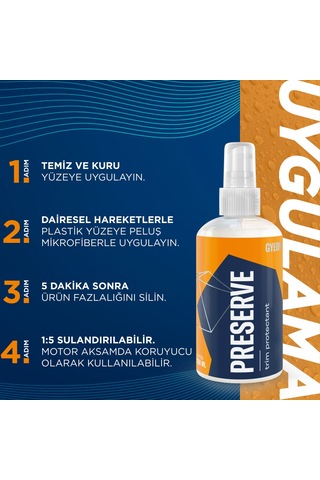 Gyeon Q²m Preserve İç Dış Plastik Trim Yenileyici Ve Koruyucu - 2