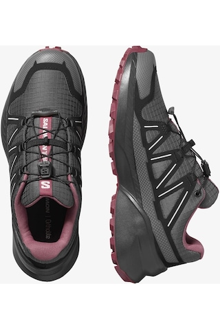 Salomon Kdn Speedcross Peak W Asphalt/black/nocturnekoşu/fıtness Ayakkabı L47974800 Siyah