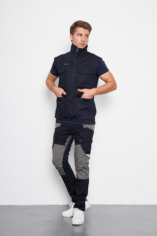 Orange Safety Lacivert Takım Mısır Harman Karışımı Yelek + Panto 001