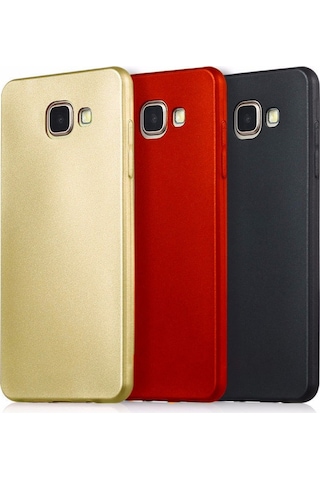 Samsung Uyumlu Galaxy A5 2016 Kilif Mat Silikon Kilif Simple Case 527462587
