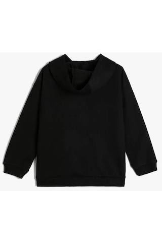Koton Kız Çocuk Sweatshirt Siyah 4wkg10210ak 24ky59000627 Y5901 Mint