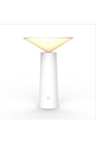 Led Göz Koruması Mantar Başucu Lambası-beyaz Beyaz