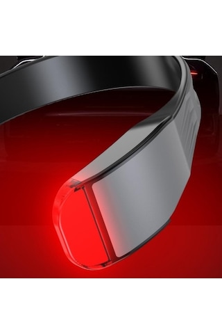 Novahub Usb Şarjlı Far, 15w Led, Kamp Ve Hiking İçin Çok Fonksiyonlu Kafa El Feneri, Beyaz Ve Kırmızı Işık, Su Geçirmez, Paket A Çok Renkli