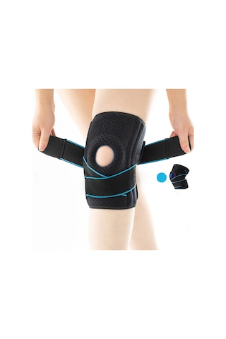 Ayarlanabilir Diz Desteği, Menisküs Yaralanmaları İçin Patella Jel Pedli Dizlik, Artrit Rahatlaması İçin Yan Yaylı Stabilizatörlere Sahip Patella Dizlik