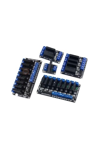 5v-6 Kanal Solid State Röle Kartı Geliştirme Kartlarıyla Uyumlu- Dirençli Sigorta Ile Arduino