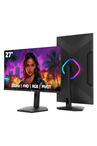 Gamepower Lunis L40 27'' 200hz 0.5ms Va Fhd Rgb Pivot Gaming Monitör  Ölü Piksel Garantili