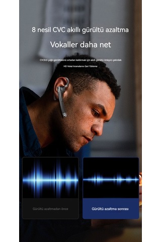 Lıcorıce Kablosuz Kulak Gürültü Önleyici Bluetooth Kulaklık 1