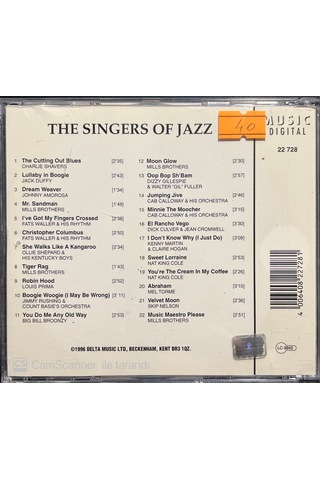 Plak Değildir Cd Dir Cd The Singers Of Jazz Cd