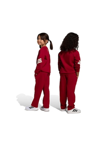 Adidas Lk Marvel Sm Jog Çocuk Günlük Eşofman Takımı Jz7666 Kırmızı