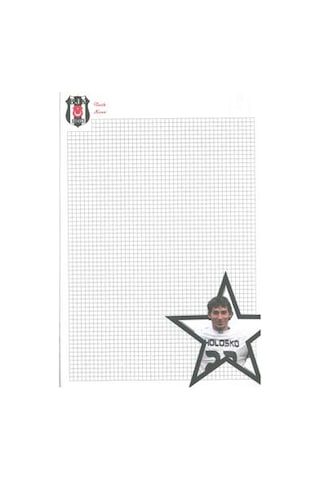 Beşişktaş A4 96 Yp kareli karon Kapak defter 70 gr.