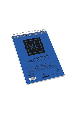 Canson Xl Mix Media Çok Amaçlı Spiralli Çizim Defteri 300 G A5 Canson Xl Mix Media Çok Amaçlı Spiralli Çizim Defteri 300 G A5