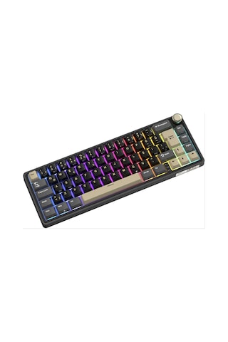 Royal Kludge R65 Phantom Rgb Türkçe Kablolu Gaming Klavye
