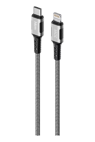 Dynamic 30W Hızlı Şarj Mıknatıslı Type-C To Lightning Şarj Ve Data Aktarım Kablosu 1 Metre Siyah