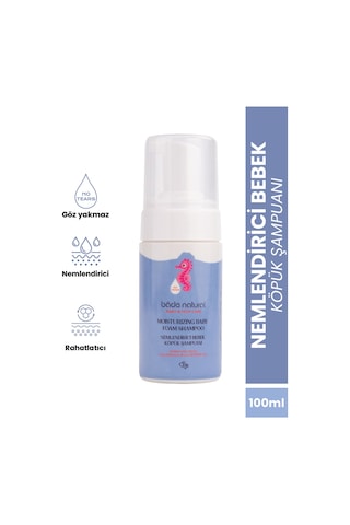 Bade Natural Nemlendirici Bebek Köpük Şampuan Doğal 100 ML