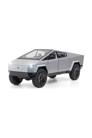 Tesla Cybertruck 1:32 Model Maket Araba Silver