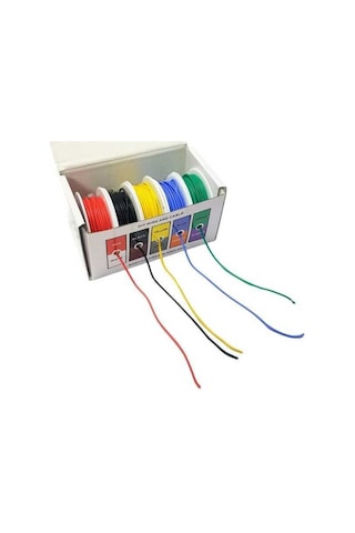 Çok Damar Montaj Kablosu Paketi - Pvc 18 Awg 5x5 Metre