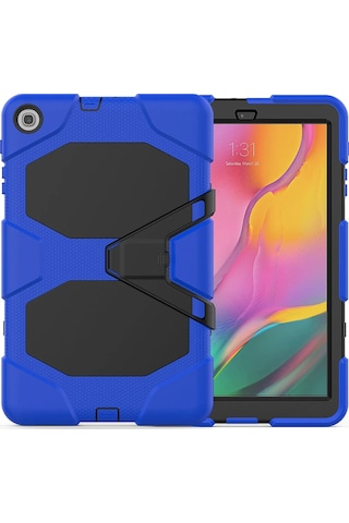 Newface Samsung Galaxy Uyumlu T510 Tab A 10.1 Kılıf Griffin Tablet Kapak Semeglbl - 69 - Mavi