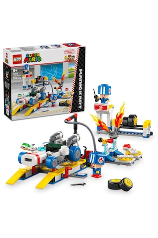 LEGO® Super Mario™: Mario Kart™ – Toad’un Garajı 72035 - 8 Yaş ve Üzeri Koleksiyonluk Yaratıcı Oyuncak Yapım Seti (390 Parça)