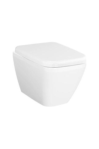 VitrA İntegra Square Asma Klozet +VitrA Soft Kapak 7081l003-0090 Beyaz