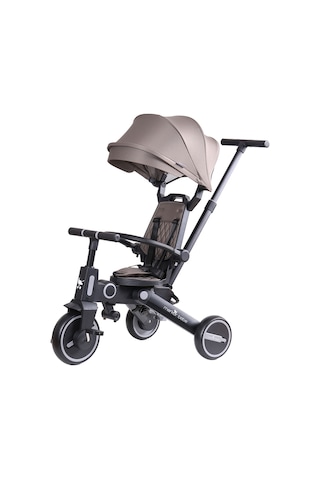 Merkür Bebe Falky 7in1 Katlanabilir Üç Tekerlekli Bebek ve Çocuk Bisikleti Yeşil