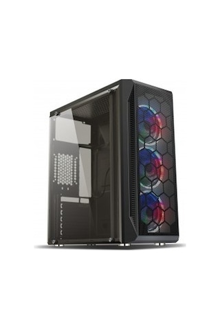Hıper Zoe 600 W Gamıng Mıd Tower Atx Bilgisayar Kasası