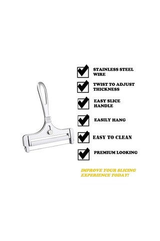 Yumuşak Ve Yarı Sert Peynirler İçin Tel Ayarlanabilir Kalınlık Çok Renkli