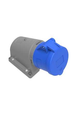 Bemis 3x32A 90 Derece Eğik Duvar Prizi Ip 44 220 Volt Bc1-3403-25