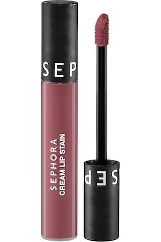 Sephora Cream Lip Stain Bulaşmayan Kadife Bitişli Ruj - Mat Likit Ruj - 85 Rosewood 5 Ml 0