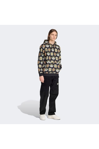 adidas Graphic Lo Hd Erkek Siyah Sweatshirt Jw1085  Siyah