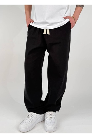 Zaee Keten Baggy Pantolon siyah