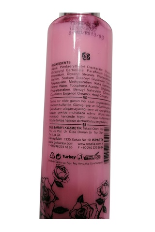 Gülsarayı Gül Özlü El ve Vücut Losyonu 240 ML