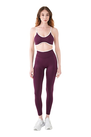 Musclecloth Nova Seamless Sport Bra Bordo