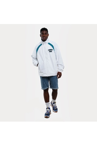 Tjm Varsity College Track Jacket Ceket Beyaz