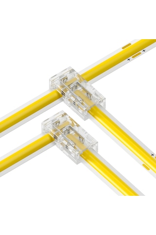 8mm Cob+smd Şerit+şerit T-l Bağlantı Konnektörü 5 Adet
