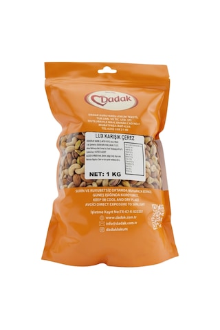 Dadak Lokum ve Kuruyemiş Lüx Karışık Çerez 1 KG