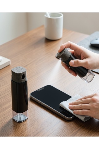 Pratik Ekran Temizleme Sprey Şişesi Telefon Tablet Monitör İçin